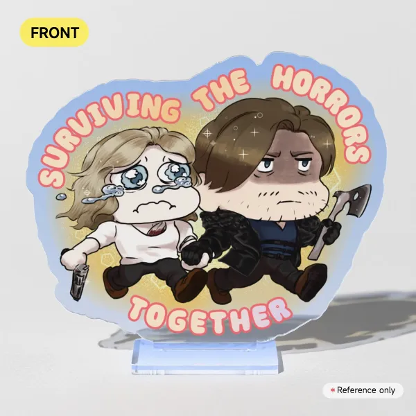 RE9 Grace and Leon - Acrylic Standee