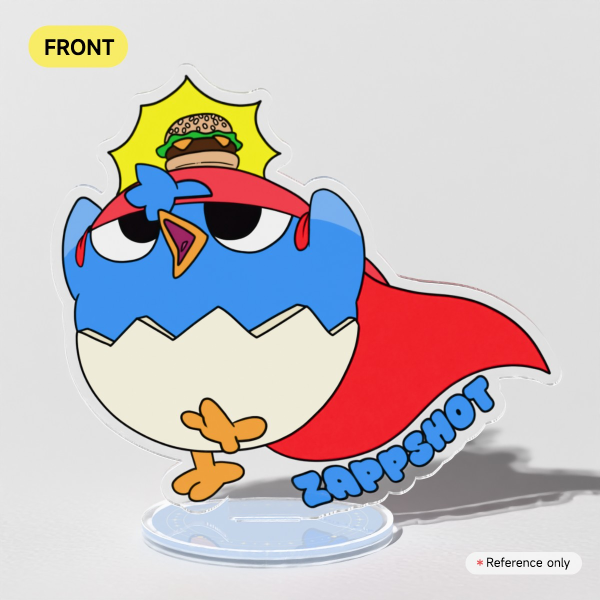 Zappshot Standee