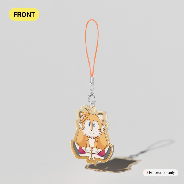 [SONIC THE HEDGEHOG] [PYROBOXES] MILES TAILS PROWER COLORED ACRYLIC CHARM