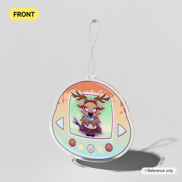 Bane Tamagotchi Keychain