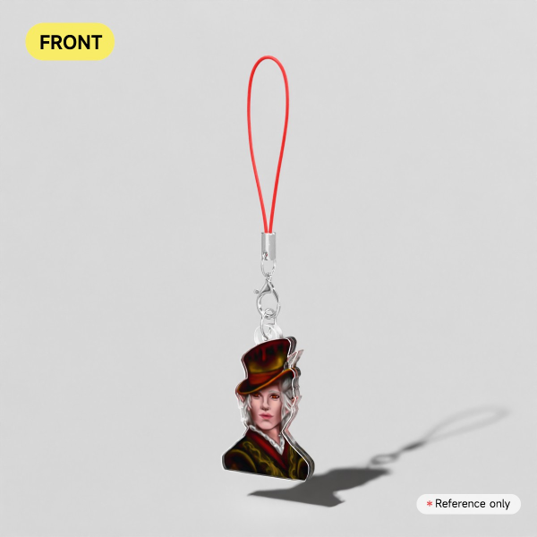 Hatstarion phone charm