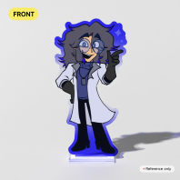 [ OC ] Alistair Lincoln Standee || Colored Edge Acrylic Standee