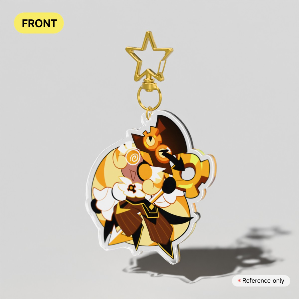 Timekeeper Cookie Acrylic Keychain