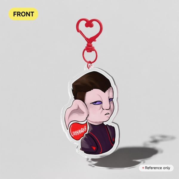 Director Vloxx Guild Wars 2 Clear Acrylic Keychains