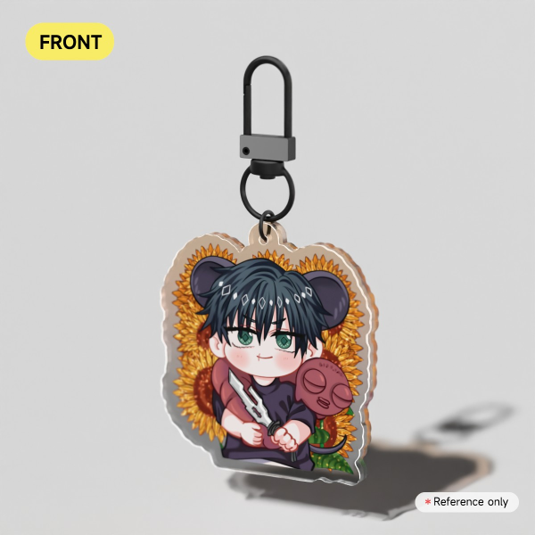 Jujutsu Kaisen Flower Keychain - Toji