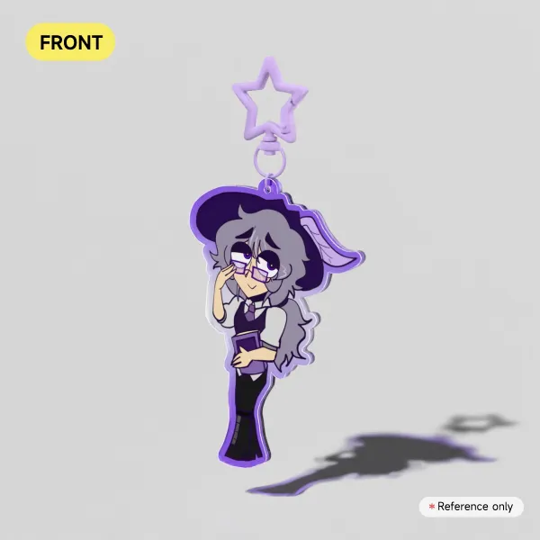 Rory Shannon || Colored Edge Acrylic Keychains