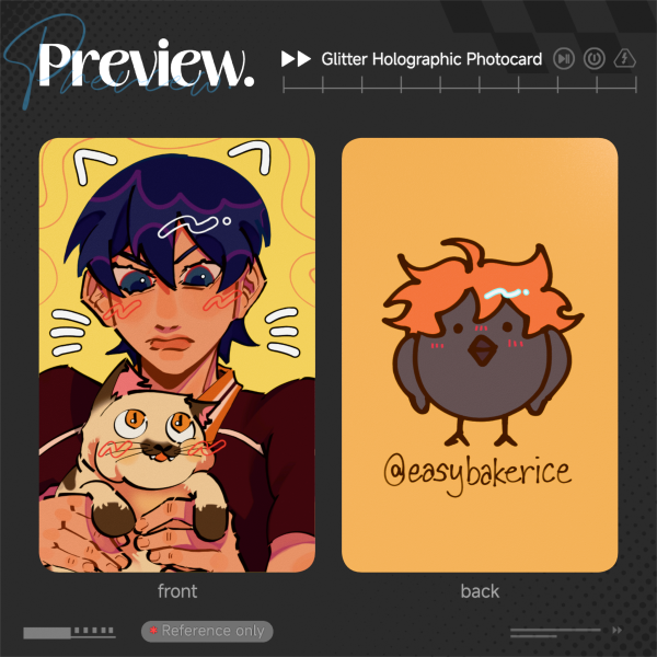 Kageyama Tobio Glitter Photocard