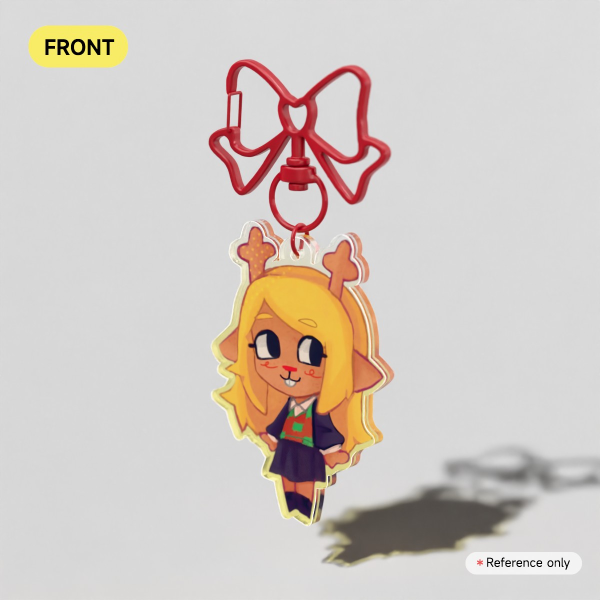 Deltarune-Noelle Clear Acrylic Charm