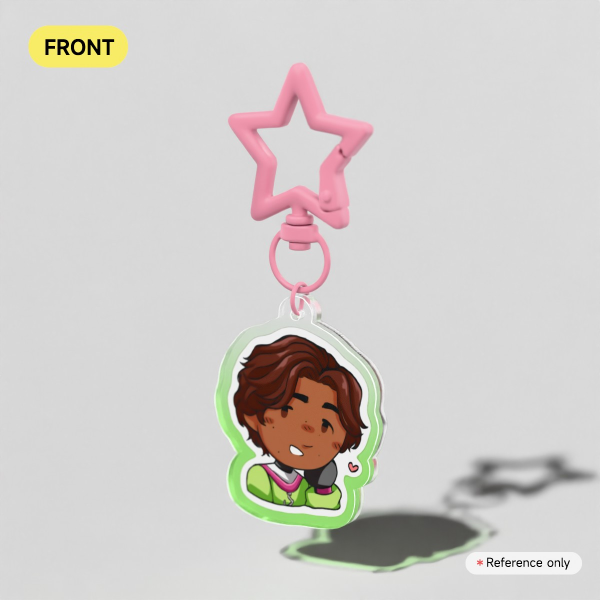 Hank 5 Acrylic Keychain