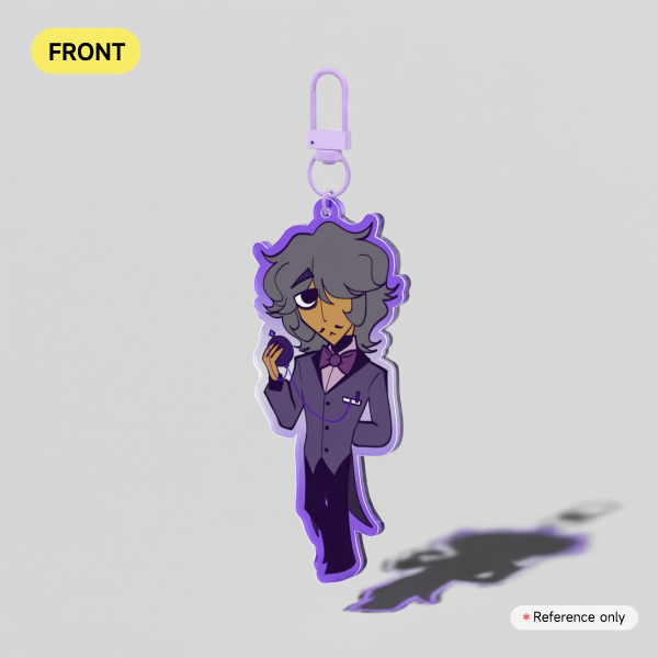 [ OC ] Roman || Colored Edge Acrylic Keychains