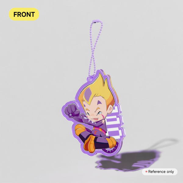 ODD - Code Lyoko (Colored Edge Acrylic Keychain)