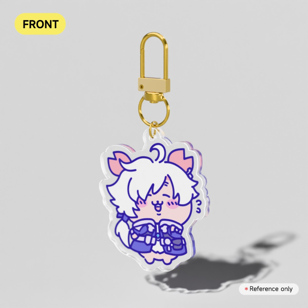 Chiikawa x FFXIV - Alphinaud Acrylic Keychain