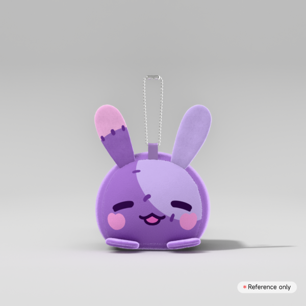 Patchi the Bunny Mochikororin Plush Keychains