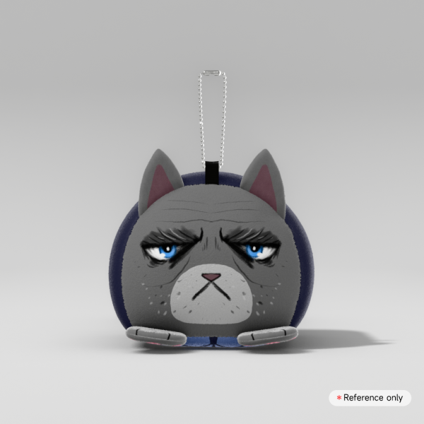Doctor House Kitty Plush Keychain