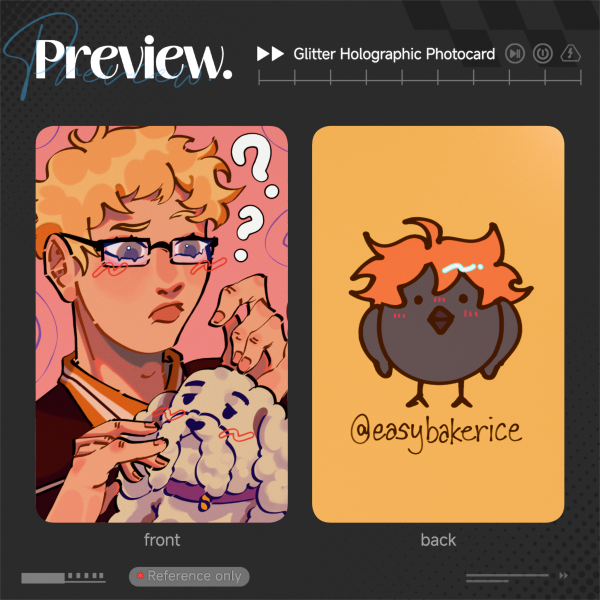 Tsukishima Kei Glitter Photocard
