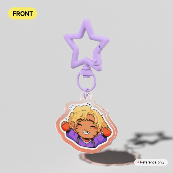 Hank 4 Acrylic Keychain