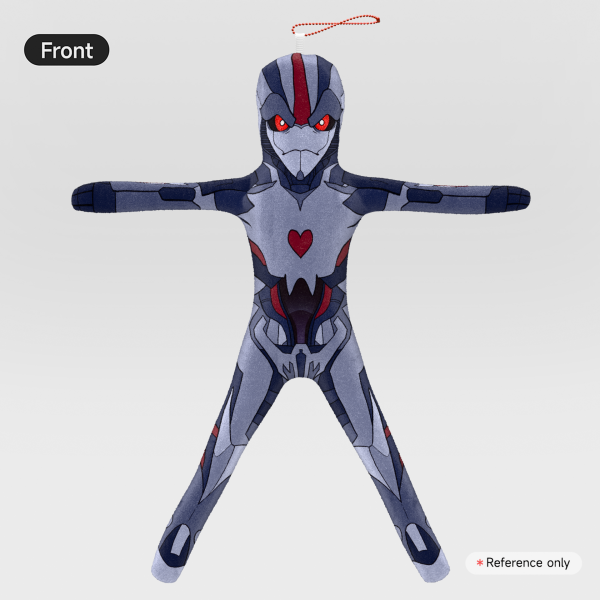 starscream silly stickbug plush keychain