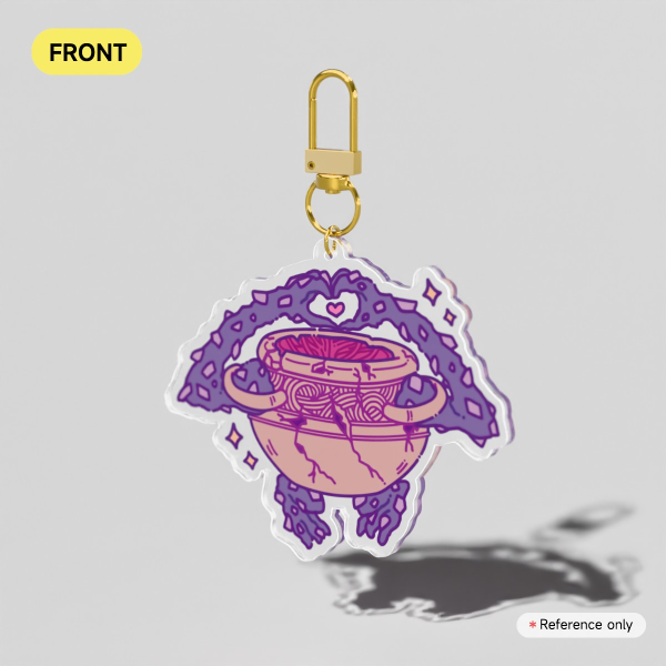 Elden Ring Alexander Acrylic Keychain