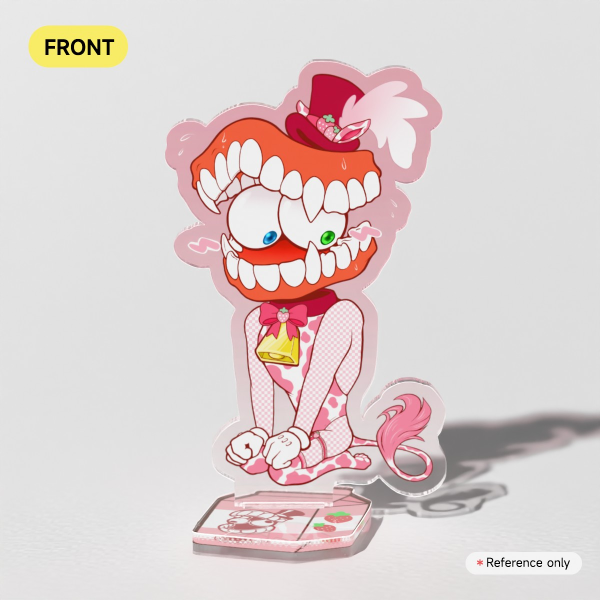 Strawberry Milk Caine Standee