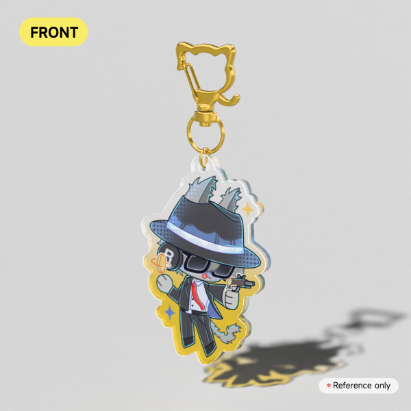 Chance Acrylic Keychain | Roblox - Forsaken
