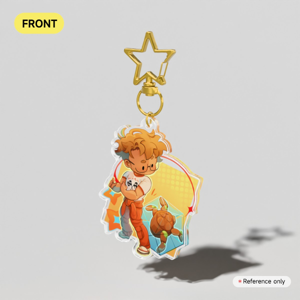 Grace & Rocky Acrylic Keychain