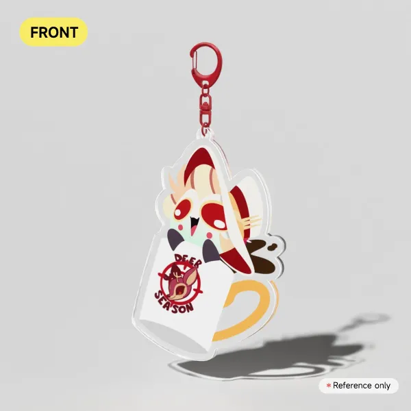 Lucifer Deer Season Mug Keychain