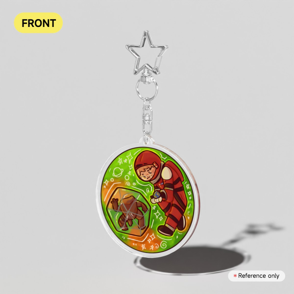 Project Hail Mary + Iron Lung Keychain (other version)