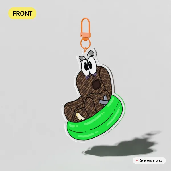 Chuck the Chair Keychain
