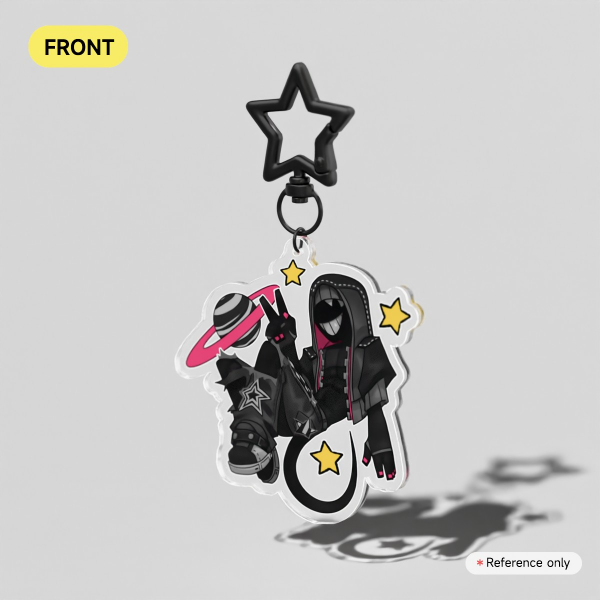 Saturn Acrylic Keychains