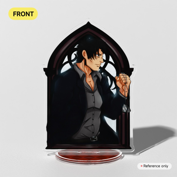 Nicolas Brown Window Standee