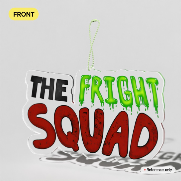The Fright Squad Logo Large Acrylic Keychain