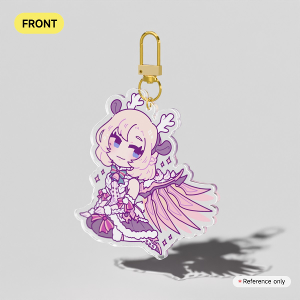 Overwatch Jingle Belle Mercy Acrylic Keychain