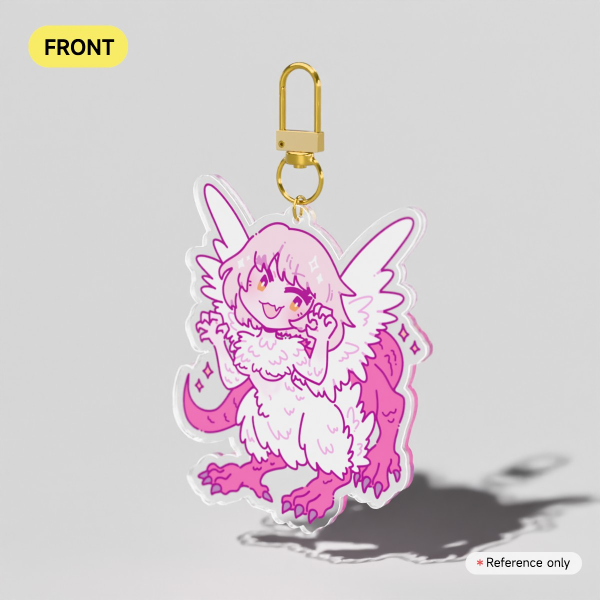 Chimera Girl Acrylic Keychain