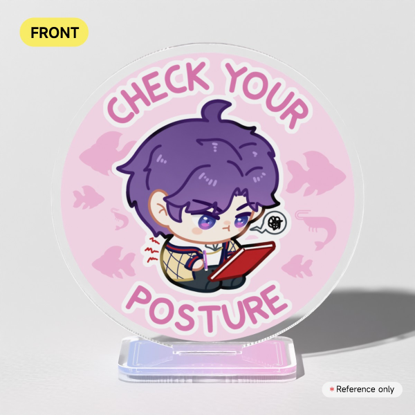 Love and Deepspace LADS Rafayel Qi Yu Small Mini Clear Acrylic Standees