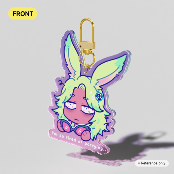 FFXIV Dancing Green Acrylic Keychain