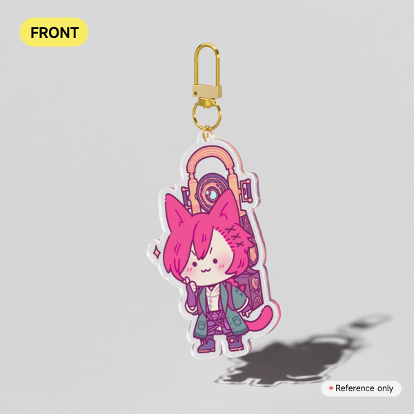 FFXIV Gleaner G'raha Acrylic Keychain