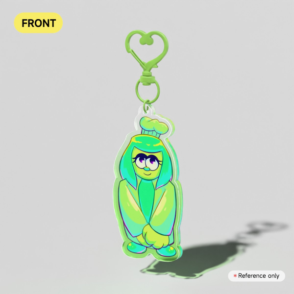 Green keychain