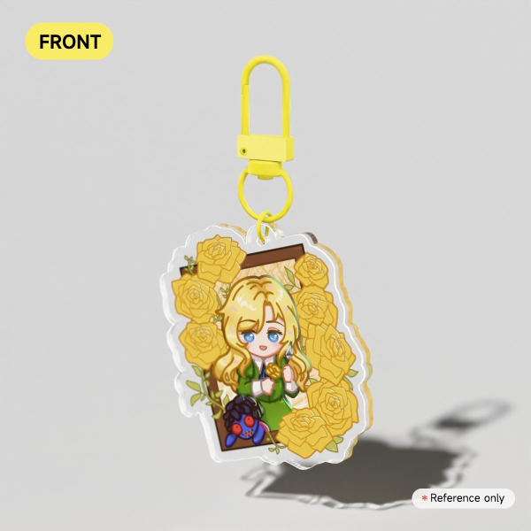 Mary from Ib / Eve Horror Japanese JRPGMaker Game Clear Acrylic Keychains