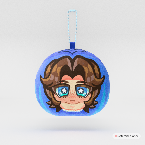 MaxGGs Blueberry Plush Keychain