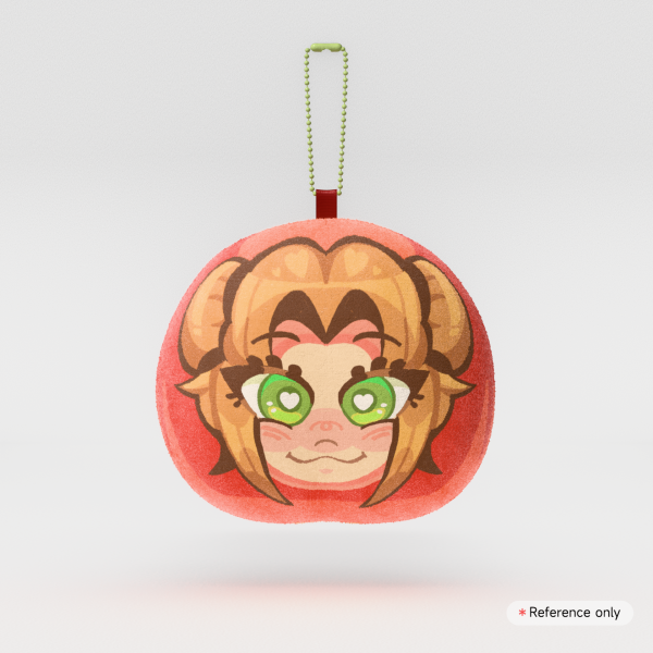 Melinks Apple Plush Keychain