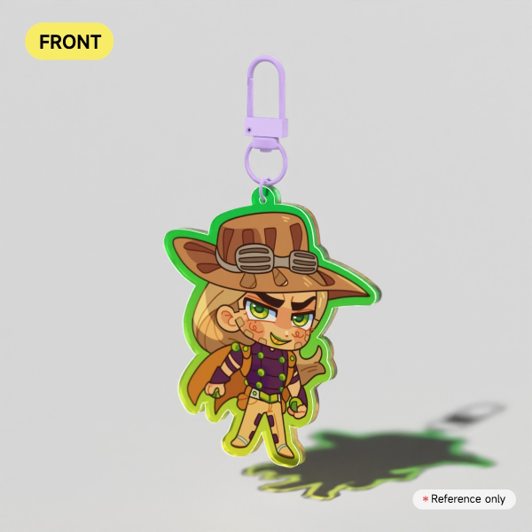 gyro keychain