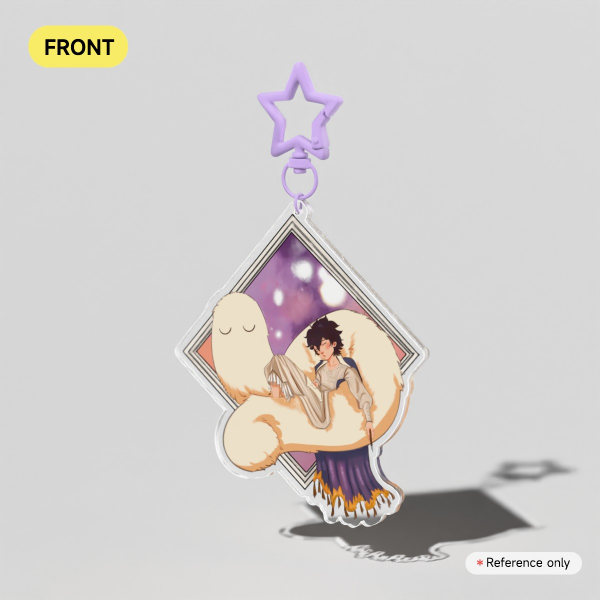 Agott Clear Acrylic Keychains