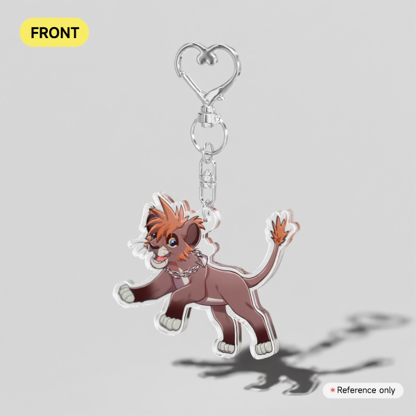 Lion King cub Sora | Clear Acrylic Keychains