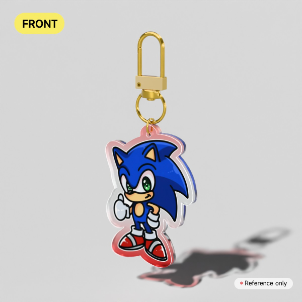 Sonic The Hedgehog Keychain
