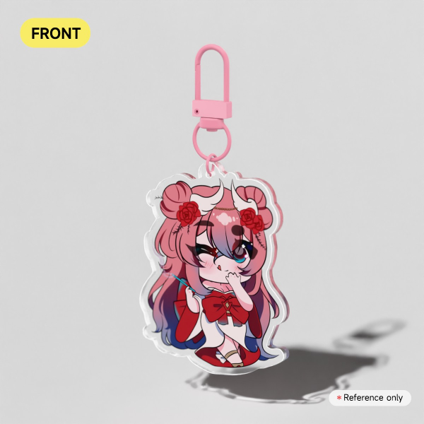 Clear Acrylic Keychains