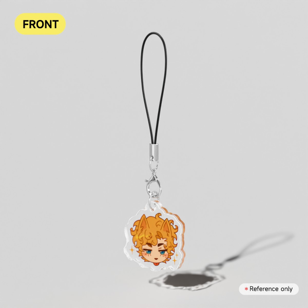 Wolfya Phone Charm