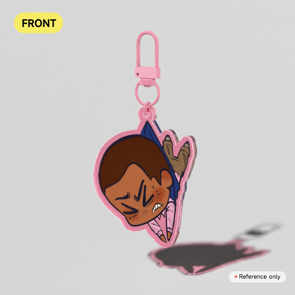 Pete Kowalski V2 Clear Acrylic Keychain