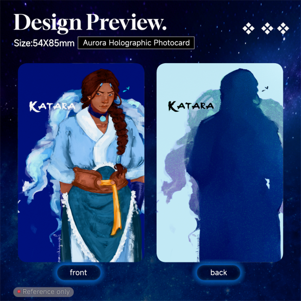 Katara Holographic Photocard