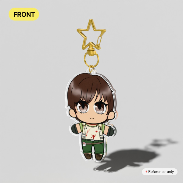 Rebecca Chambers Clear Acrylic Keychain (Resident Evil Zero)