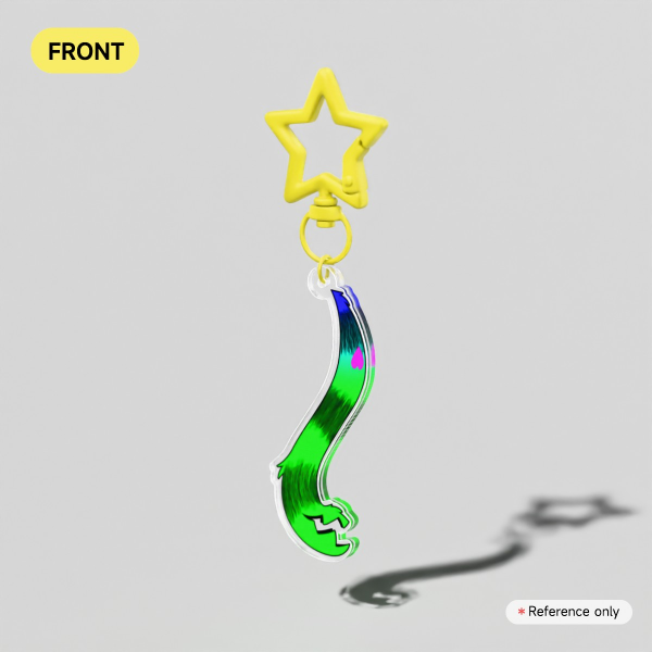Sparkle's Tail Keychain